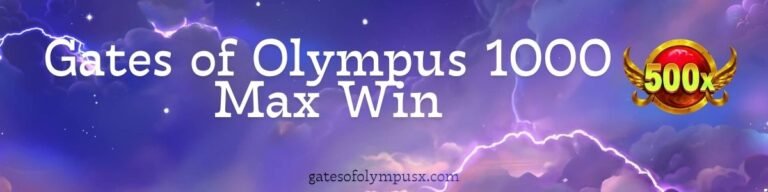 Gates of Olympus 1000 Max Win